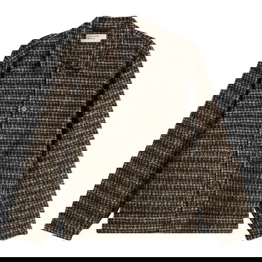 Яке Universal Works Jacquard Knit Rams Plaid Jacket Многоцветен | P33099-BRN, 0