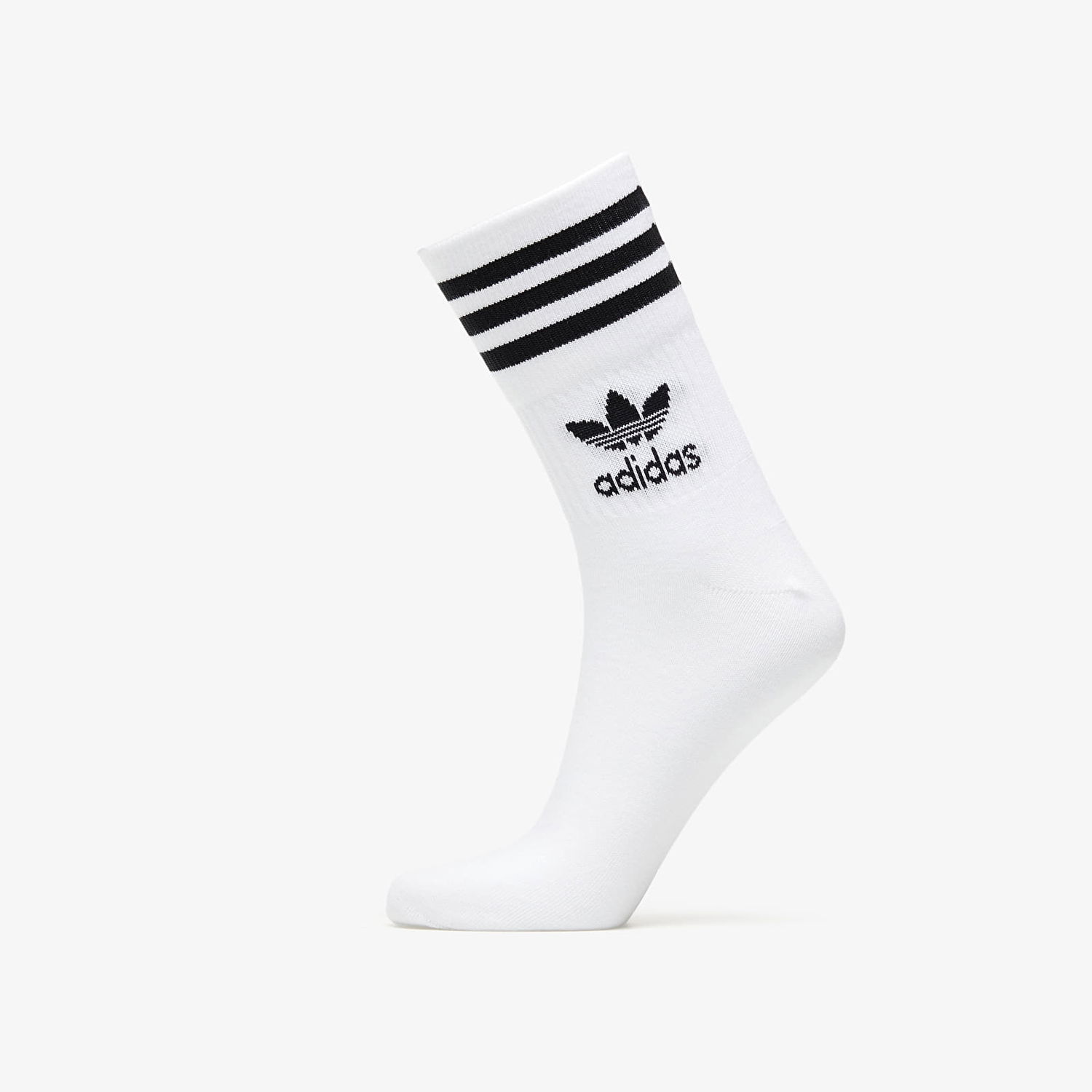 Чорапи adidas Originals Mid Cut Crew 5-Pack Бяло | H65458, 0