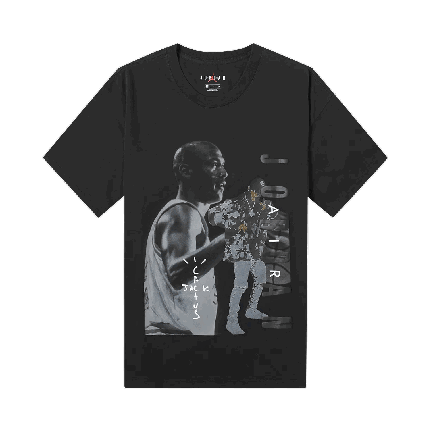 Тениска Cactus Jack by Travis Scott Air Jordan x T-Shirt Черно | CJ9059 010, 0