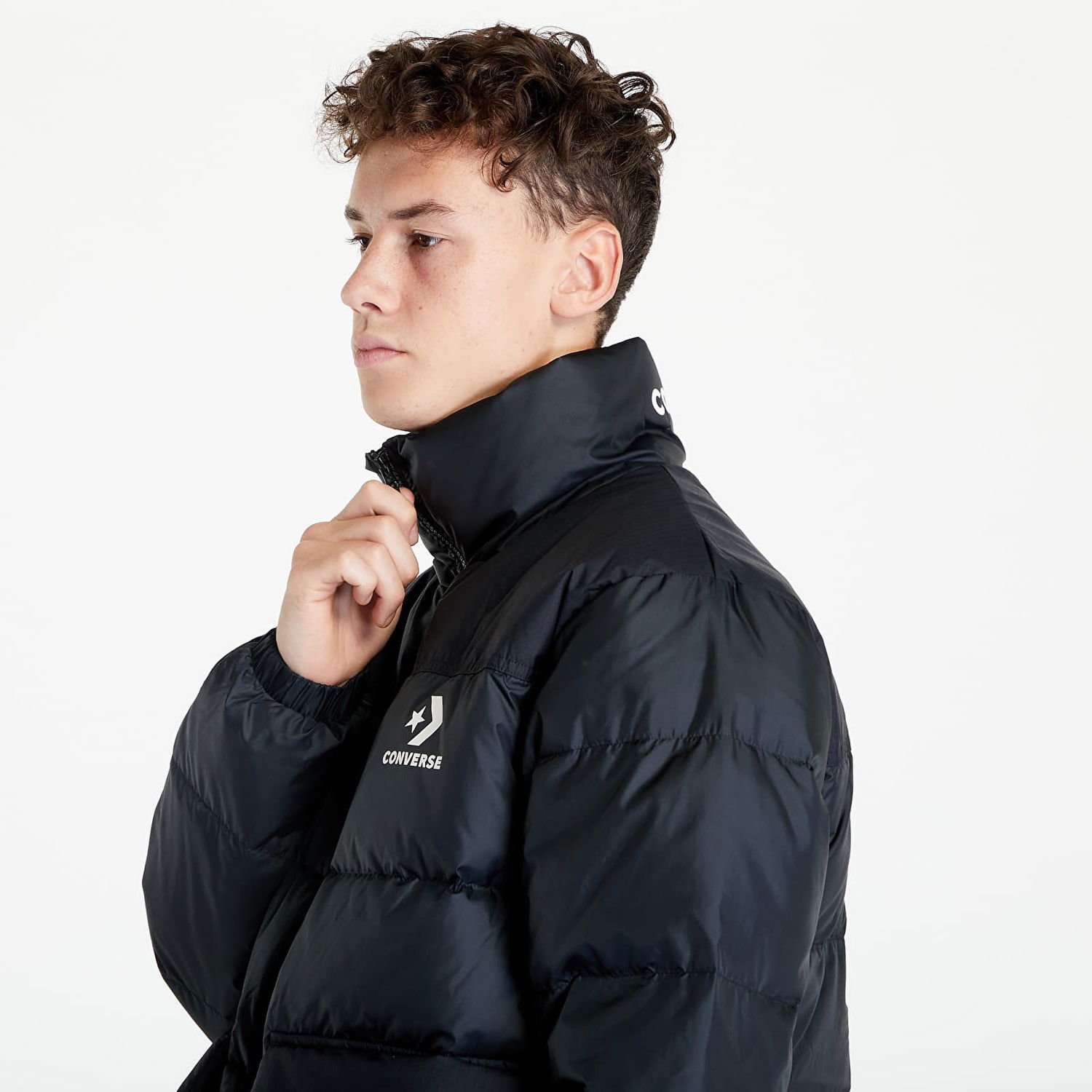 Пухо яке Converse Winter Short Down Jacket Черно | 10023755-A03, 0
