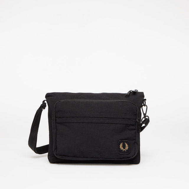 FRED PERRY Nylon Badge Crossbody Bag