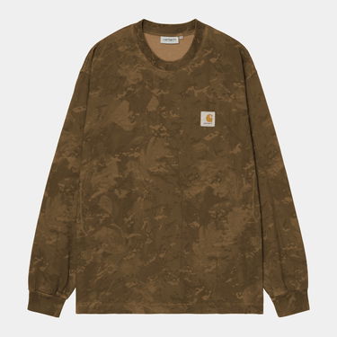 Тениска Carhartt WIP Carhartt WIP Long Sleeve Camo Combi T-Shirt Кафяво | I035858_9, 3