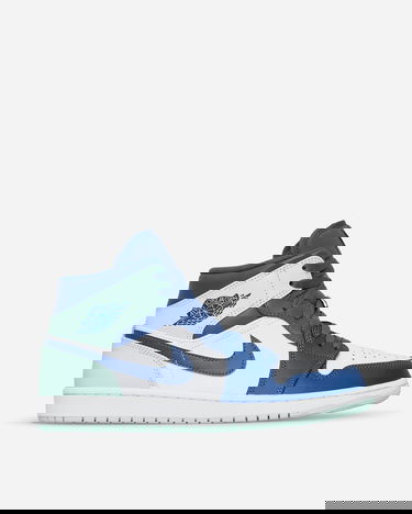Кецове и обувки Jordan Air Jordan 1 Mid "Blue Mint" Синьо | 554724-413, 4