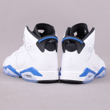 Кецове и обувки Jordan Air Jordan 6 Retro ''Sport Blue'' BG Бяло | 384665-107, 3