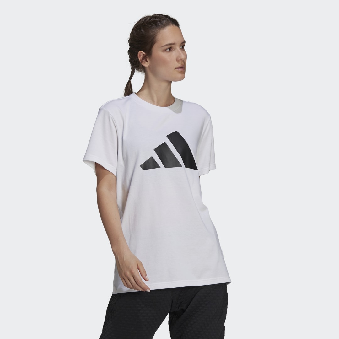 Тениска adidas Originals Sportswear Future Icons Logo Graphic Сиво | GU9697, 0
