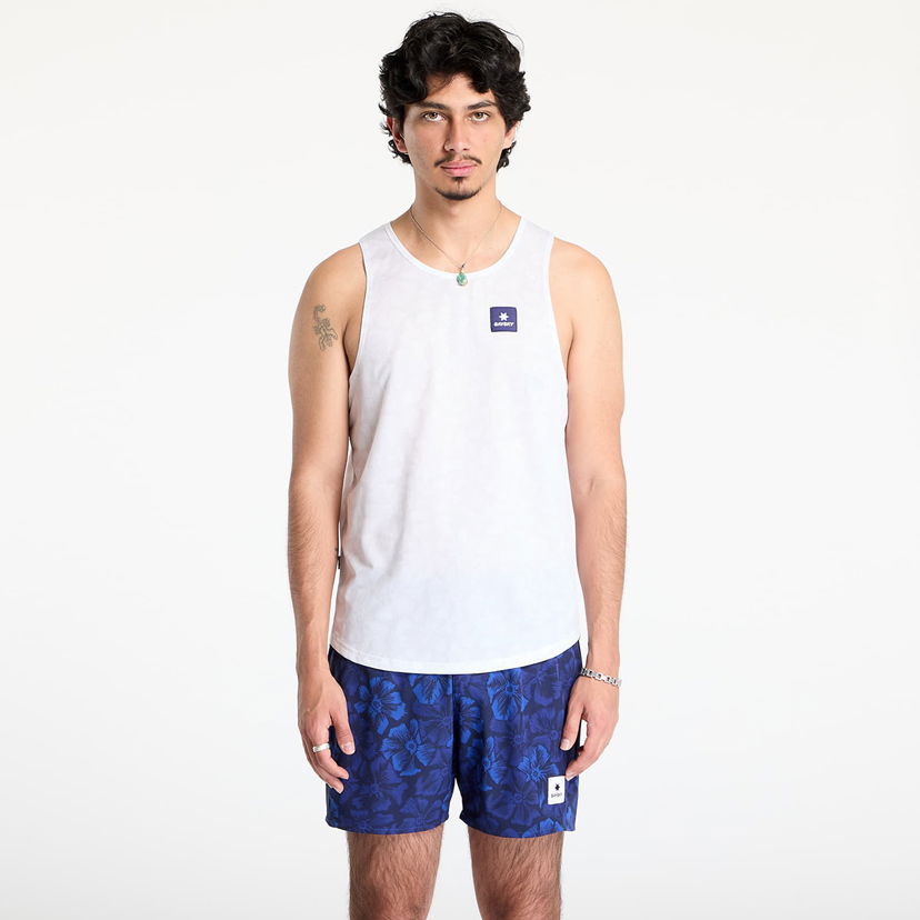 Потник Saysky Flower Combat Singlet White AOP M Бяло | NMRSI31C1030