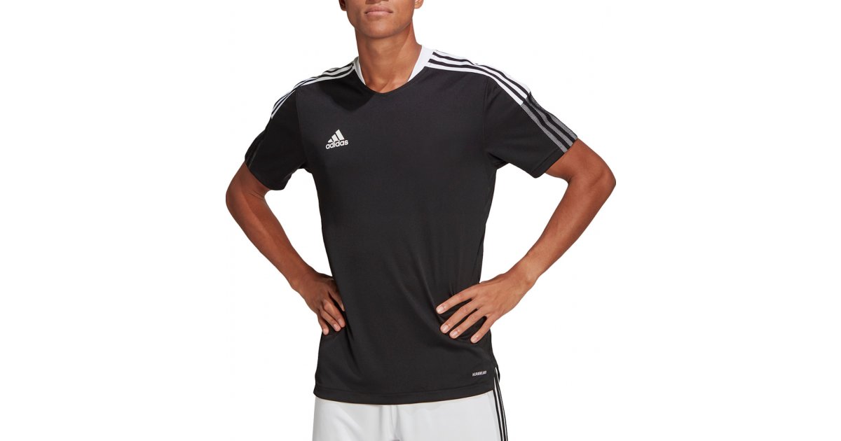 Фланелка adidas Originals Tiro 21 Training Jersey Черно | gm7586, 1