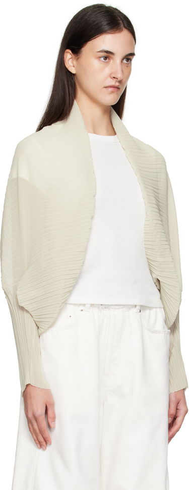 Пуловер Max Mara Max Mara Vesuvio Pleated Cardigan Бежово | 2514731012600, 1