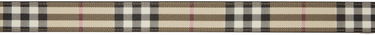 Колани Burberry Vintage Check Canvas Belt Бежово | 8094402, 1