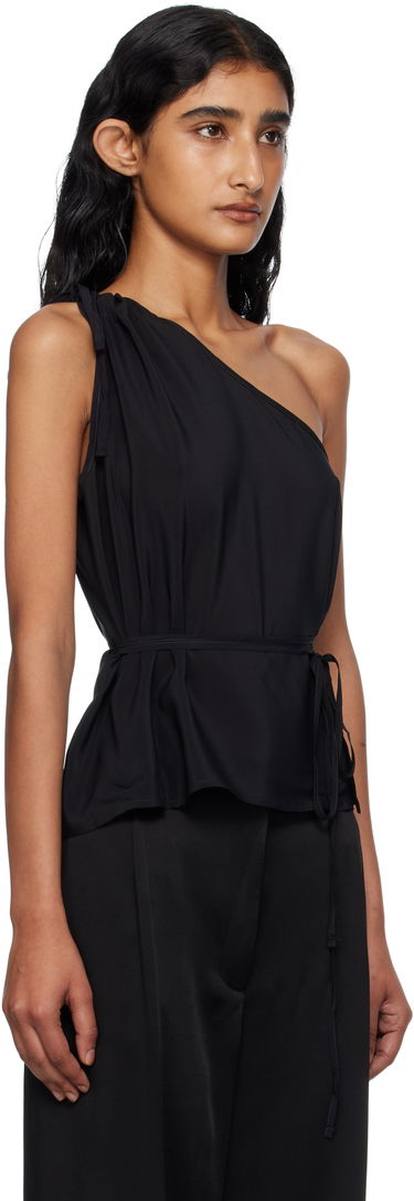 Потник Baserange Baserange One-Shoulder Tie-Waist Camisole Черно | TSVI-SC-AU25, 1