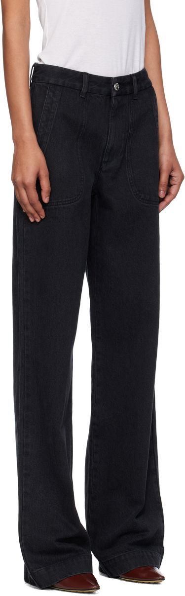 Дънки A.P.C. Wide Leg Jeans Черно | COGEX-F09085, 1