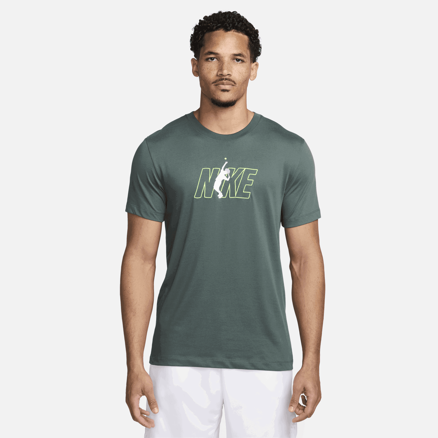 Тениска Nike Court Dri-FIT Tee Зелено | FV8434-338, 1