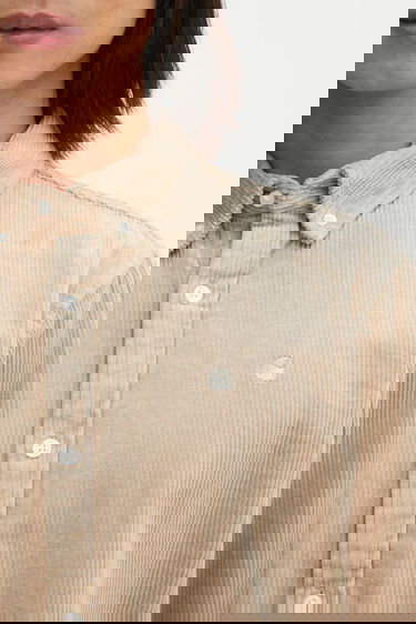 Риза Carhartt WIP Madison Corduroy Long-Sleeve Regular Button-Down Shirt Бежово | I029958.0FGXX, 3