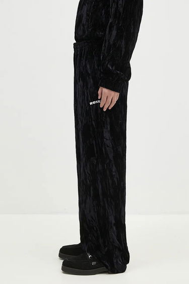 Спортни панталони Martine Rose Wide Leg Trackpant Velour Sweatpants Черно | 165WF04001, 1