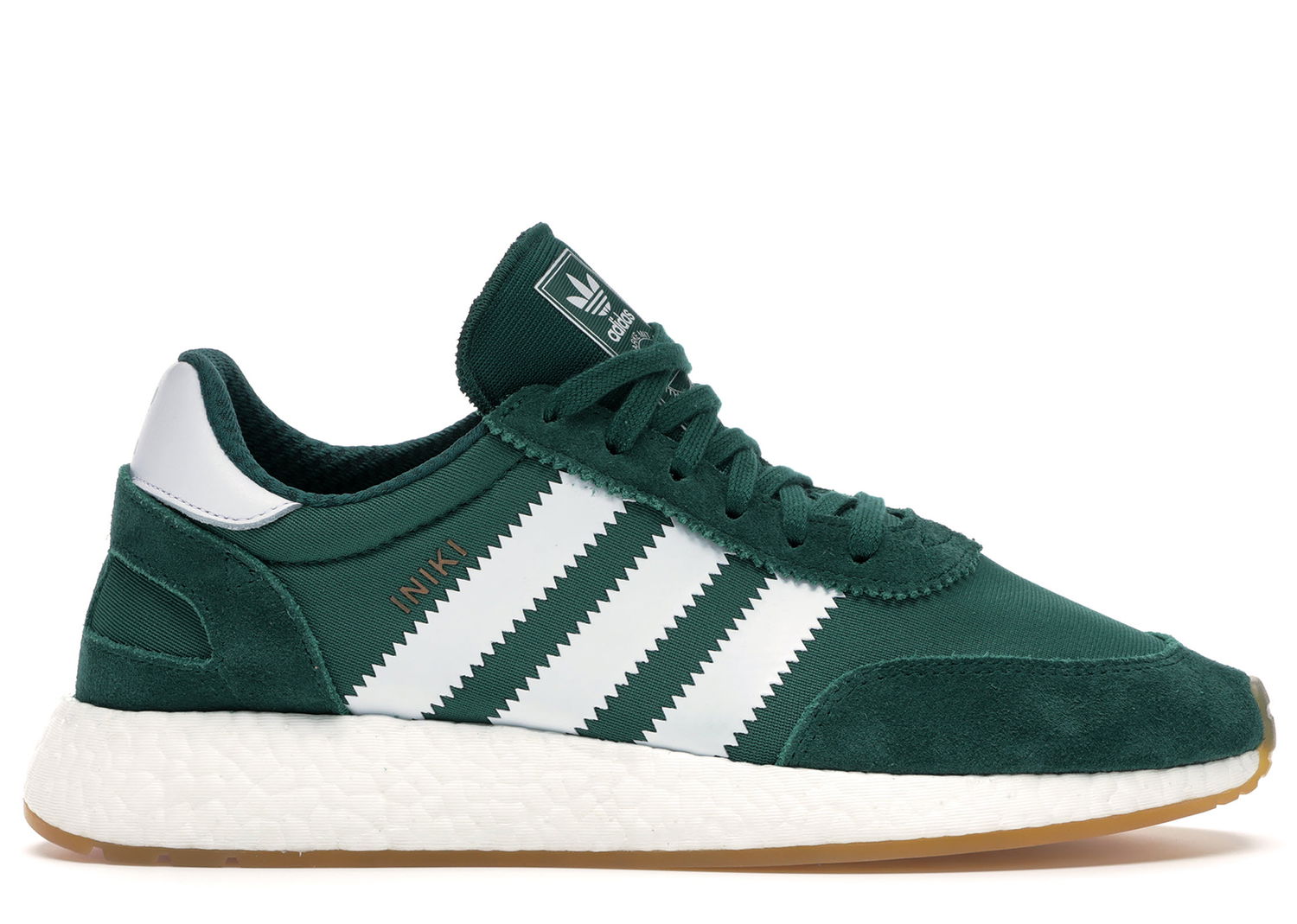 Кецове и обувки adidas Originals Iniki Runner Green White Gum Зелено | BY9726, 0