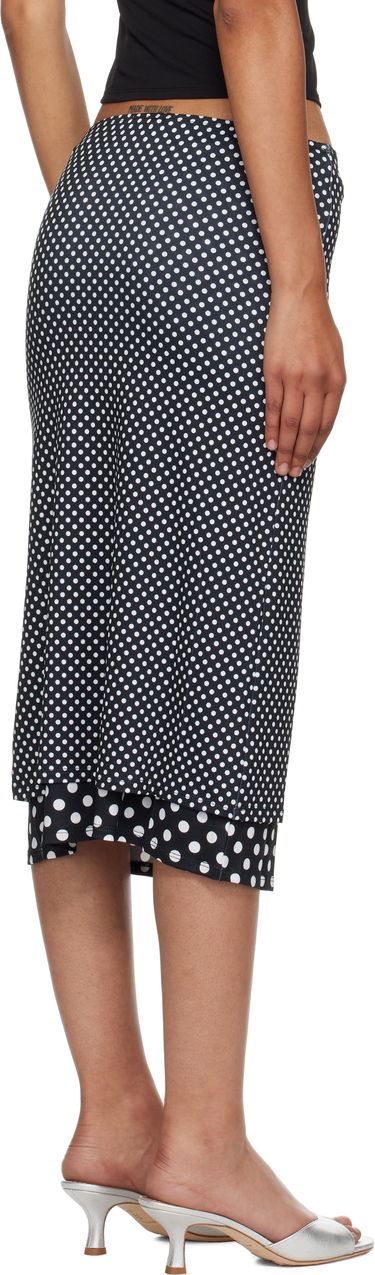 Пола Miaou Miaou Maria Polka Dot Maxi Skirt Черно | 4064VISBWP, 2
