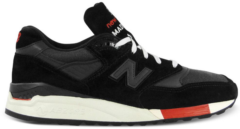Кецове и обувки New Balance 998 "Kithstrike Black Red" Черно | 998BR, 0