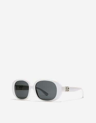 Слънчеви очила Dolce & Gabbana Dolce & Gabbana Dg Allure Oval Sunglasses Бяло | VG4476VP2879V000, 1