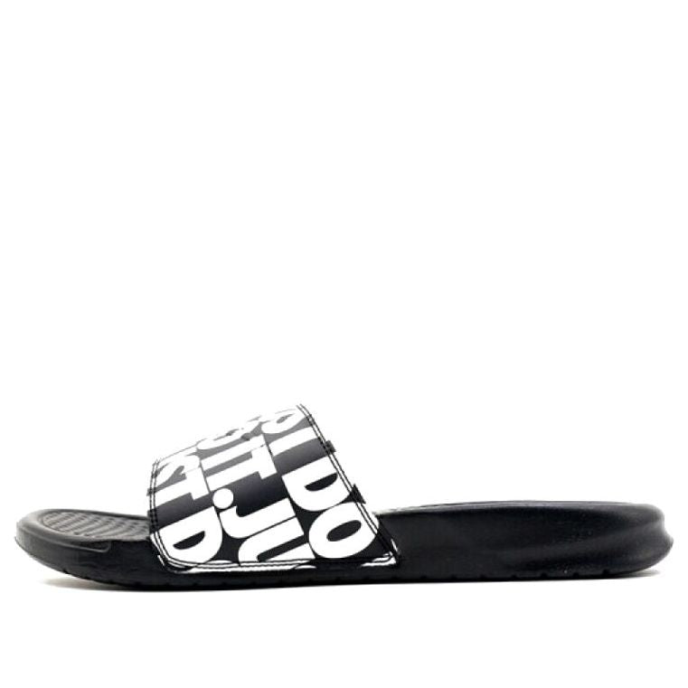 Кецове и обувки Nike Benassi JDI Print Slides Черно | 631261-024