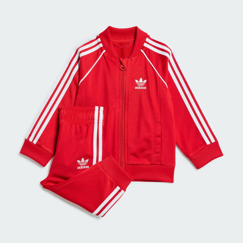 Комплект adidas Performance Adicolor SST Tracksuit Червено | IX7623