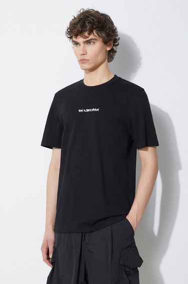 Тениска Han Kjøbenhavn Han Kjøbenhavn Graphic Font T-Shirt Черно | M.133614, 3