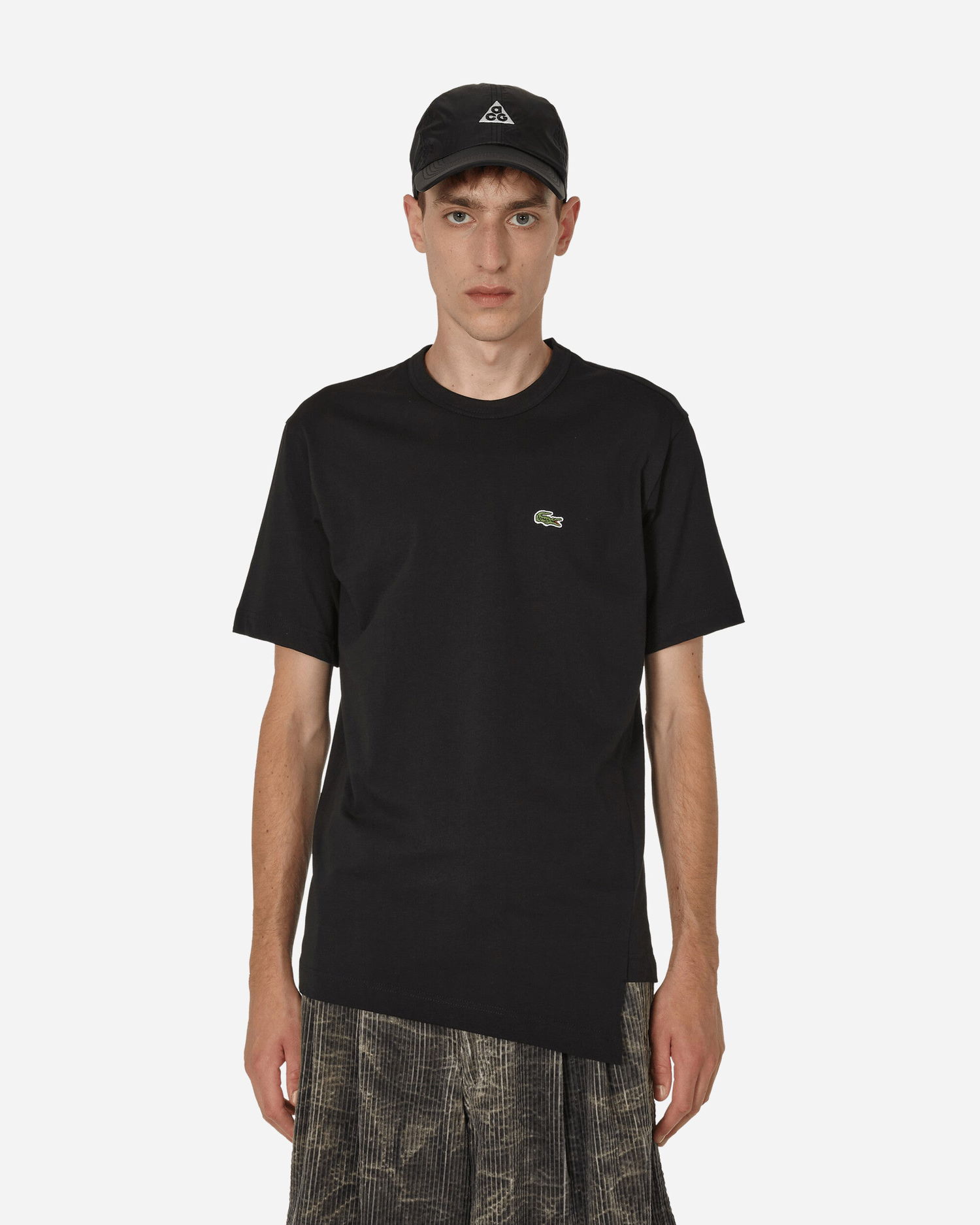 Тениска Comme des Garçons Lacoste x T-Shirt Черно | FL-T014-W23  1, 0