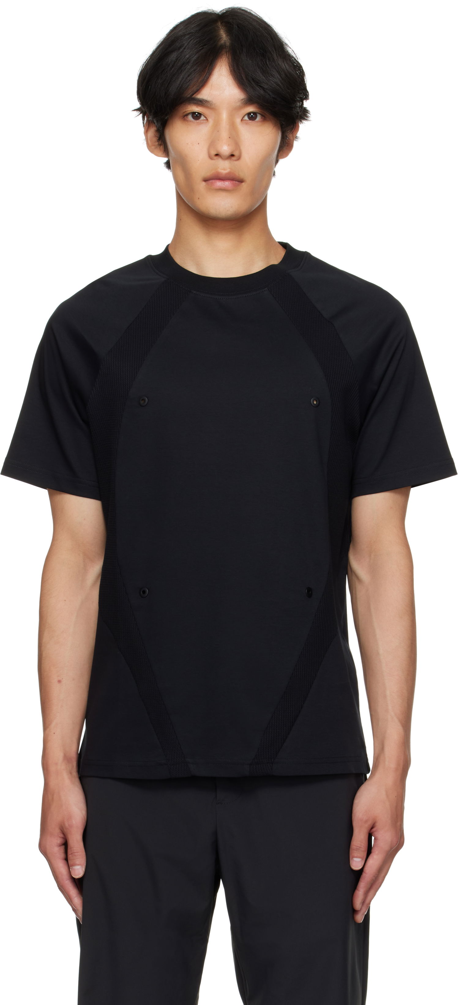 Тениска HELIOT EMIL HELIOT EMIL Lux T-Shirt Черно | PREAW25_M_09_140_BLK01, 0