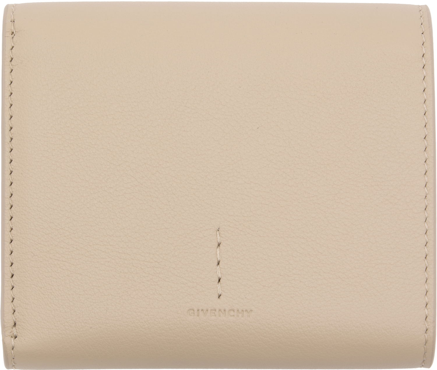 Портфейл Givenchy Day Leather Snap-Closure Wallet Бежово | BB60P9B2BH257, 1