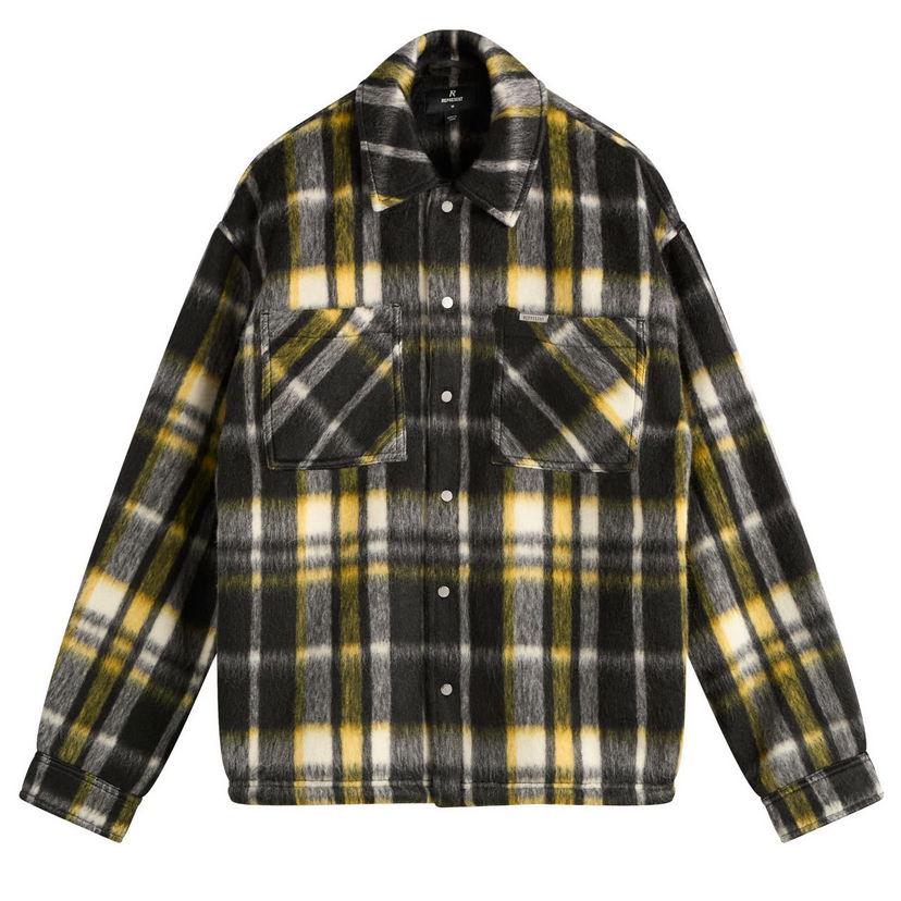 Яке Represent Clo Textured Plaid Overshirt Многоцветен | MLM100241-01