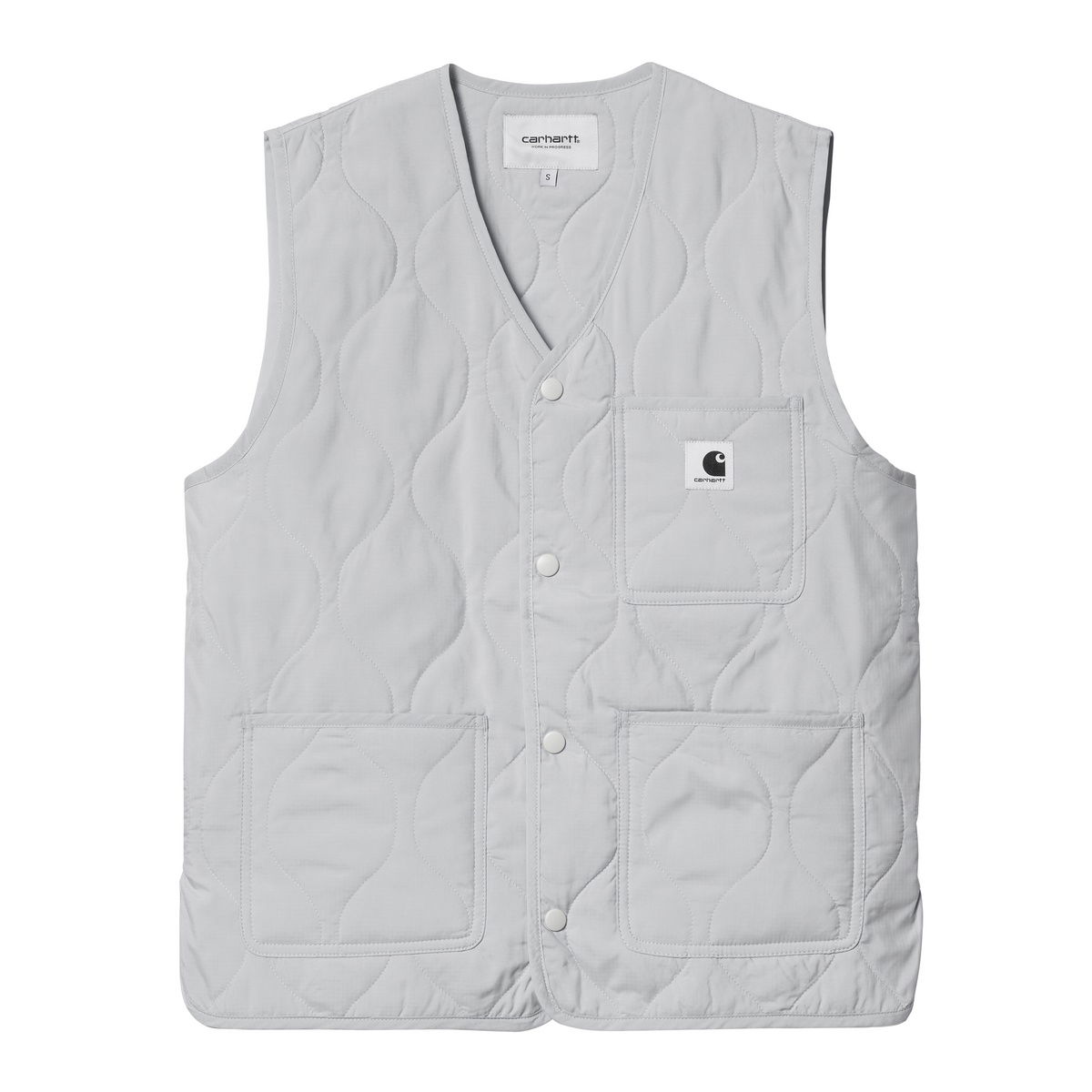Жилетка Carhartt WIP W' Skyler Vest Sonic Silver Сиво | I032991_1YE_XX, 0