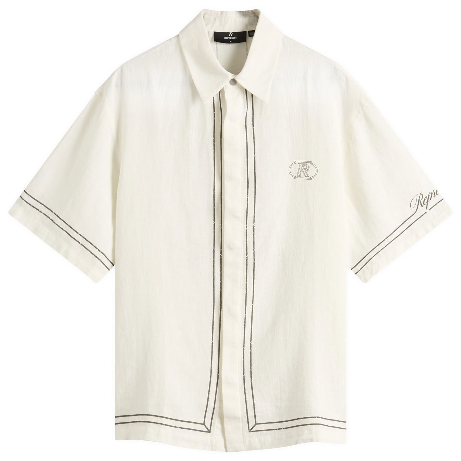 Риза Represent Clo Border Vacation Shirt Бяло | MLM100298-26, 1