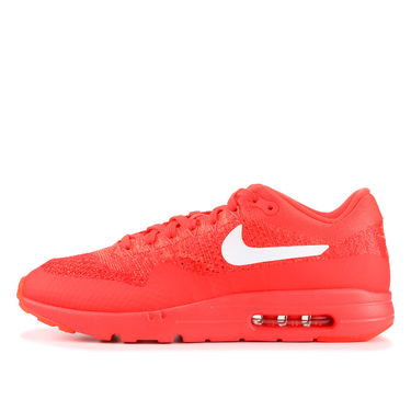 Кецове и обувки Nike Air Max 1 Ultra Flyknit Crimson Червено | 843384-601, 1