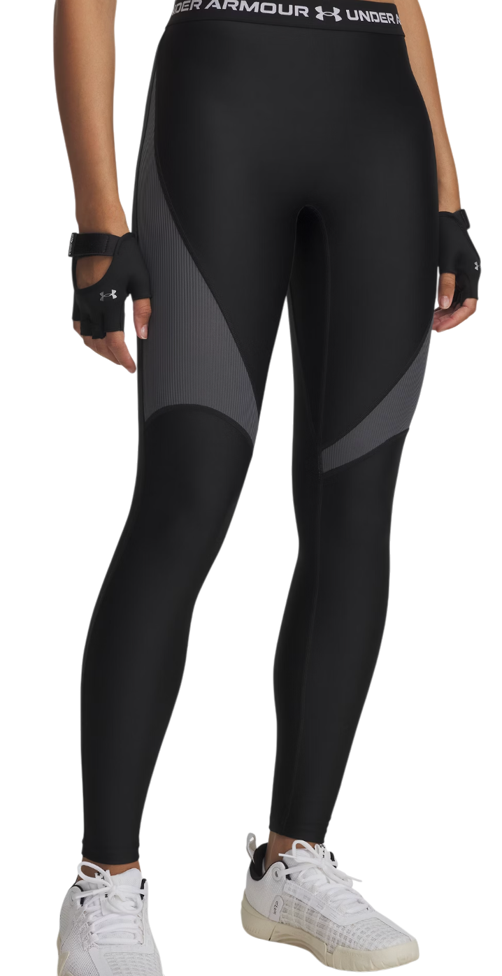 Клинове Under Armour Under Armour HG Rib Leggings Черно | 6003983-004