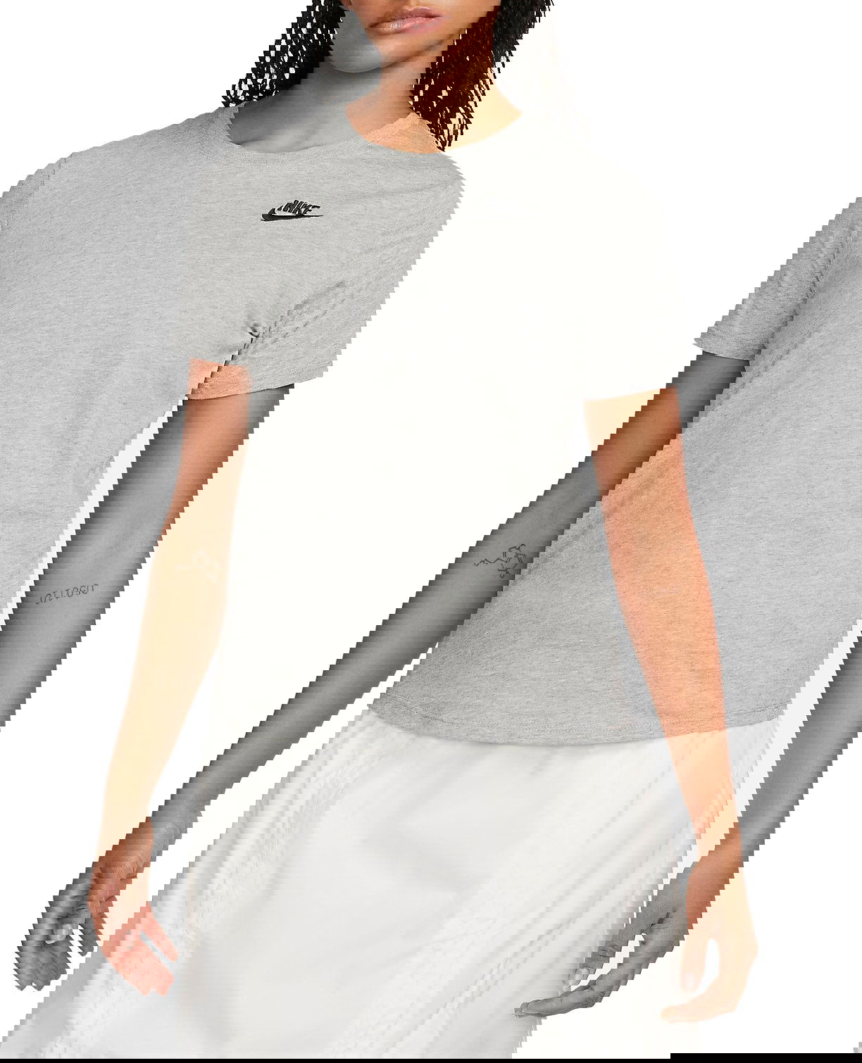 Тениска Nike Sportswear Club Essentials T-Shirt Сиво | dx7902-063, 0