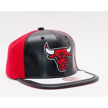 Шапка Mitchell & Ness Two-Tone Snapback Cap with Embroidered Logo Червено | 6HSSMM19224-CBUBKWH, 0