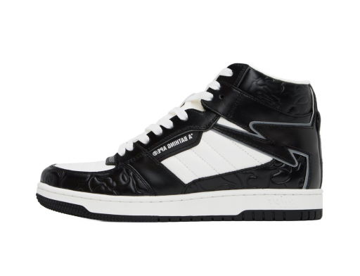 Кецове и обувки BAPE Sta 88 Mid #1 "White Black" Черно | 001FWJ301027I