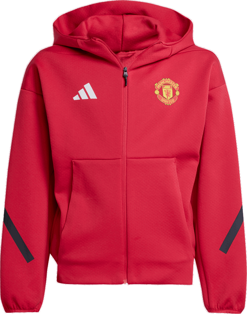 Яке adidas Originals Manchester United Anthem Jacket Червено | jn2899