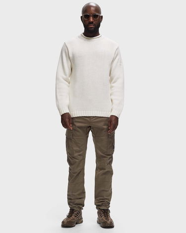 Пуловер C.P. Company LAMBSWOOL GRS BOXY MOCK NECK KNIT Бяло | 17CMKN171A110149A-103, 1