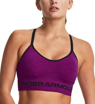 Сутиен Under Armour Seamless Low Long Htr Bra Бургунди | 1357232-573, 0