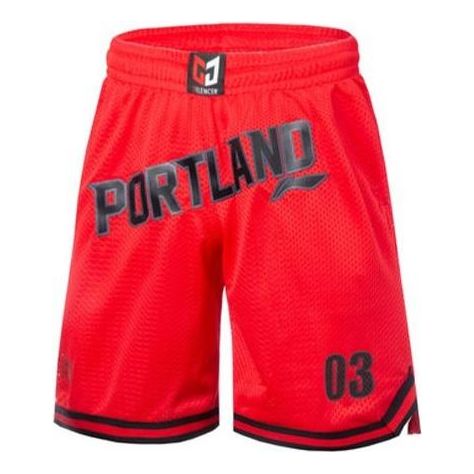 Къси панталони Li-Ning C.J. McCollum Portland 03 Basketball Shorts Червено | AAPQ057-3