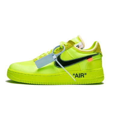 Кецове и обувки Nike Off-White x Air Force 1 Low "Volt" Жълто | AO4606-700, 0