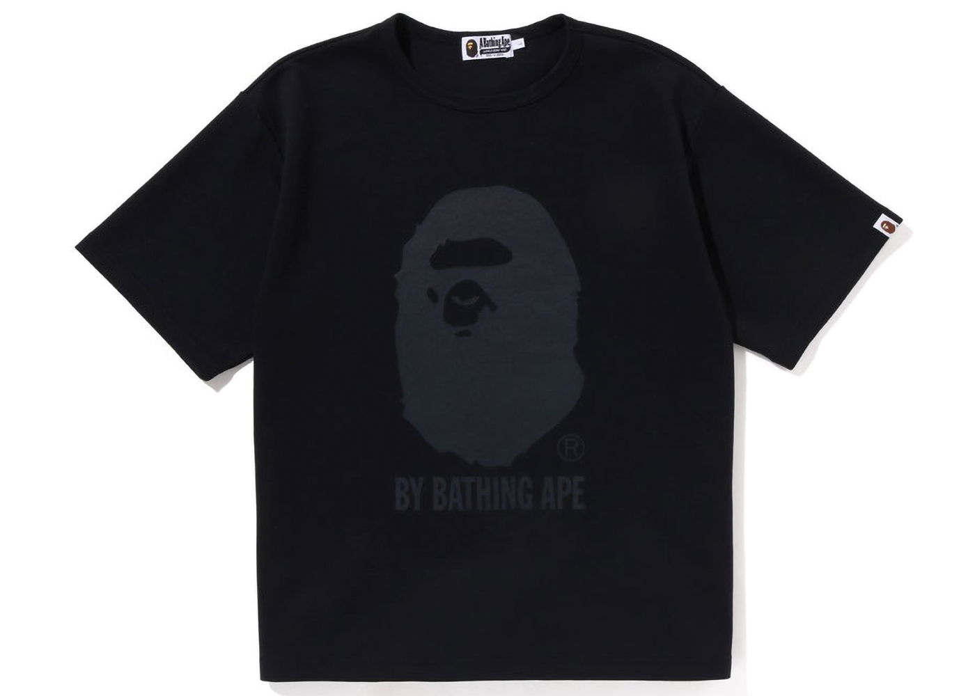 Тениска BAPE Double Knit Ape Head Relaxed Fit Tee Черно | 1J20-109-009, 0