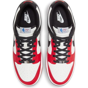 Кецове и обувки Nike NBA x Dunk Low EMB "75th Anniversary - Chicago" Червено | DD3363-100, 3