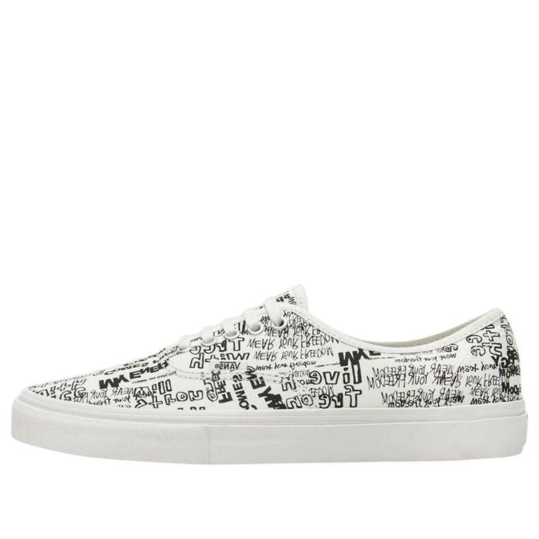 Кецове и обувки Vans COMME des GARCONS x OG Authentic LX 'Graffiti' Бяло | VN0A4BV92GX