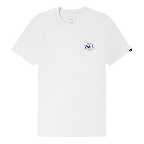 Тениска Vans Alphabet Print T-Shirt Бяло | VN0A54NAWHT, 0
