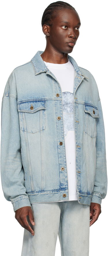 Яке We11done We11done Oversized Denim Jacket Синьо | WD-DJ2-24-353-U-SK, 1