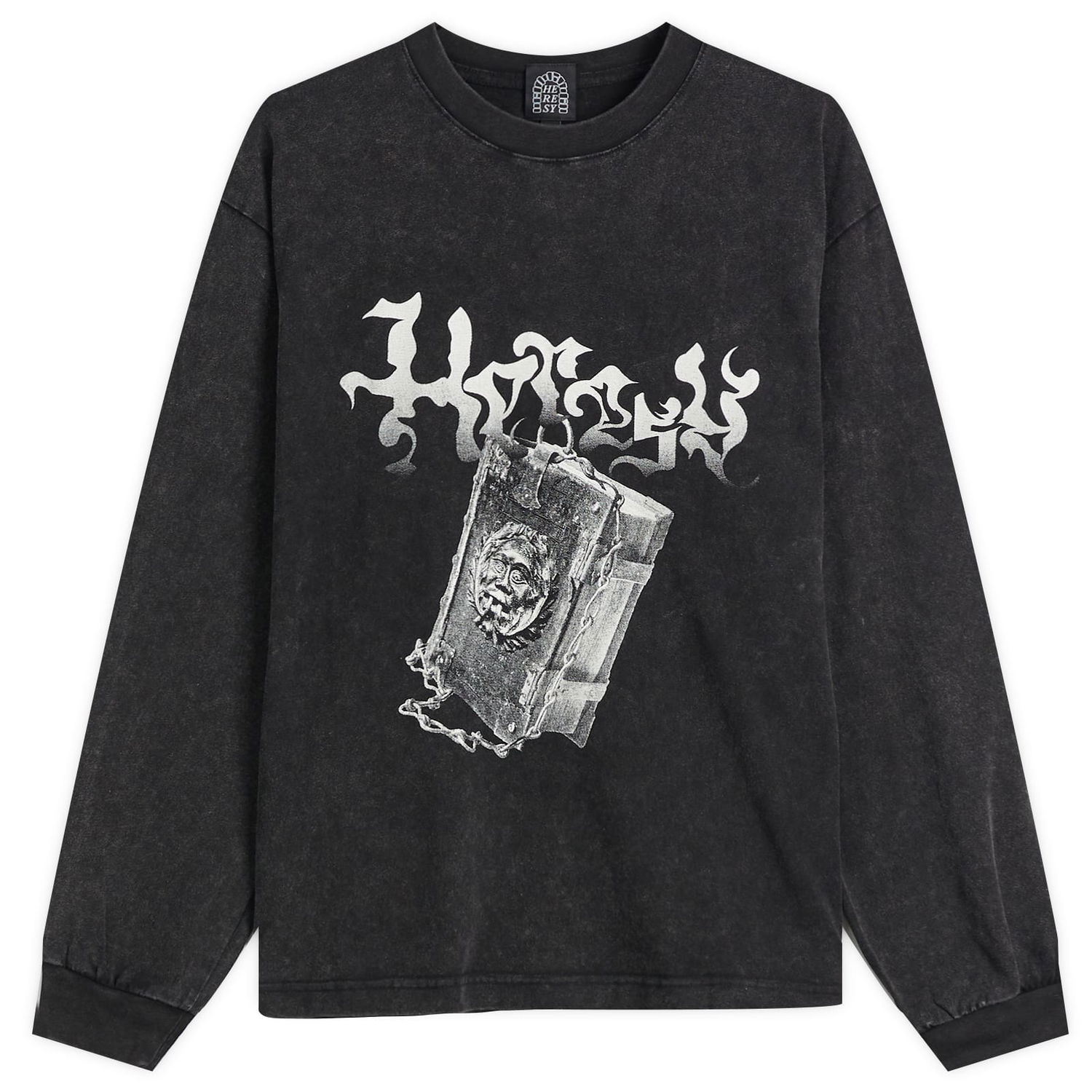 Тениска Heresy Heresy Tome Graphic Longsleeve T-Shirt Черно | HSS25-T09A, 0