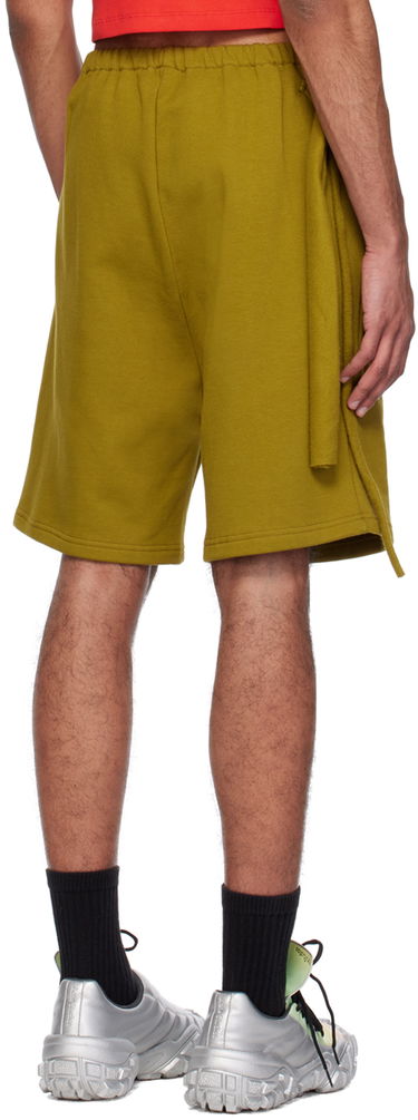 Къси панталони Ottolinger Ottolinger Wrap Shorts Зелено | 1503702, 2