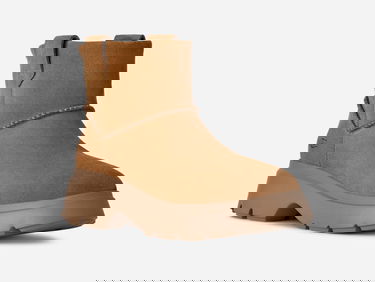 Кецове и обувки UGG Classic Calimuze Mini Pull On Boot Кафяво | 1174516-CHE, 2