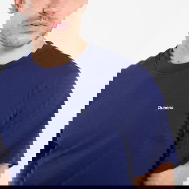 Тениска Queens Queens Essential T-Shirt With Contrast Print 5-Pack Тъмно синьо | QNS_090, 2